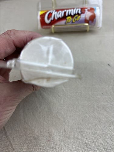 2 Vtg Charmin To Go Toilet Paper 1-Ply Bath Tissue 55 Sheets Pull out Dispenser - Picture 7 of 12