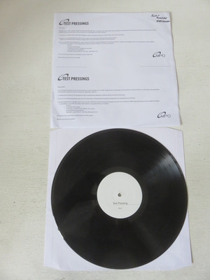 ECHO & THE BUNNYMEN Evergreen LONDON RECORDS 2022  BLACK VINYL TEST PRESSING LP