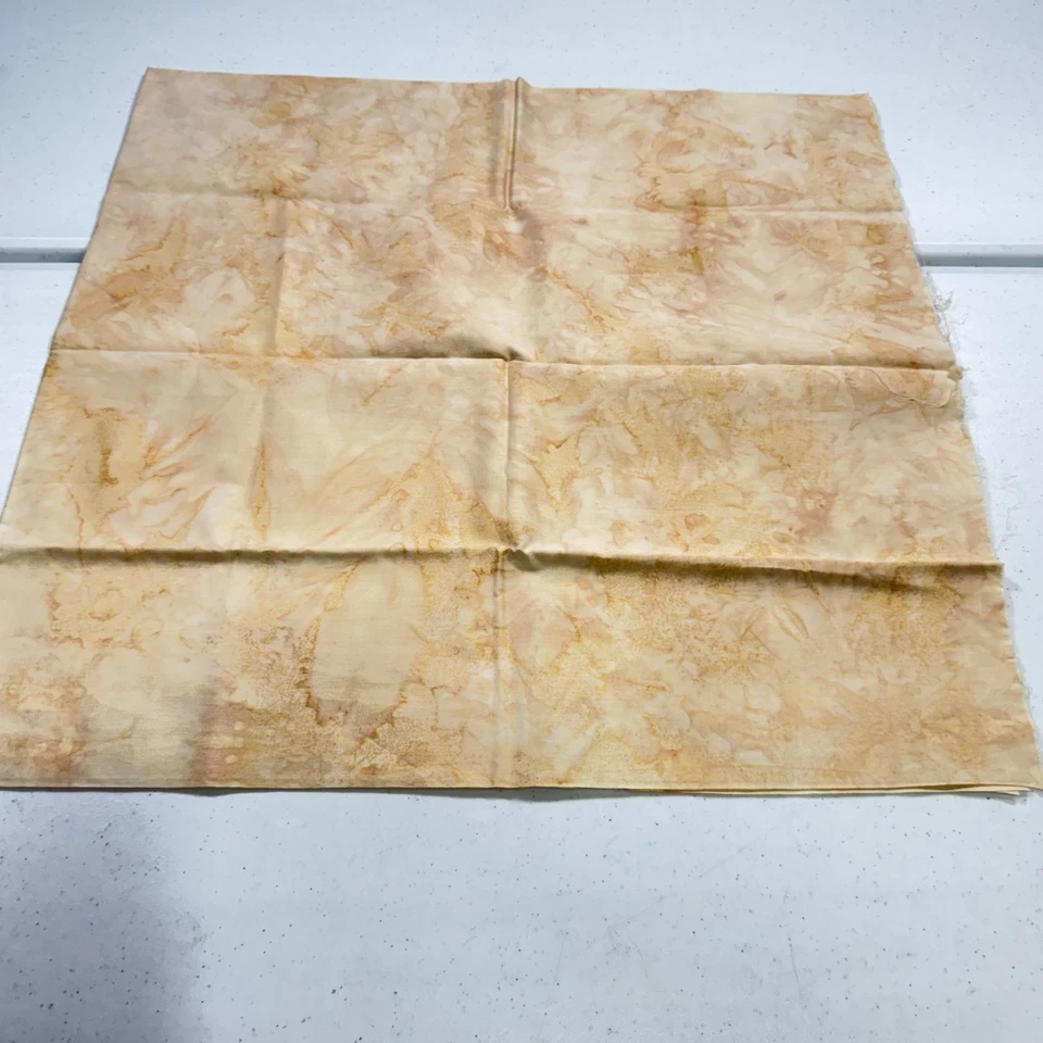 Tela acolchada batik beige tostado color neutro moderno 44x42 Foto 2 de 4