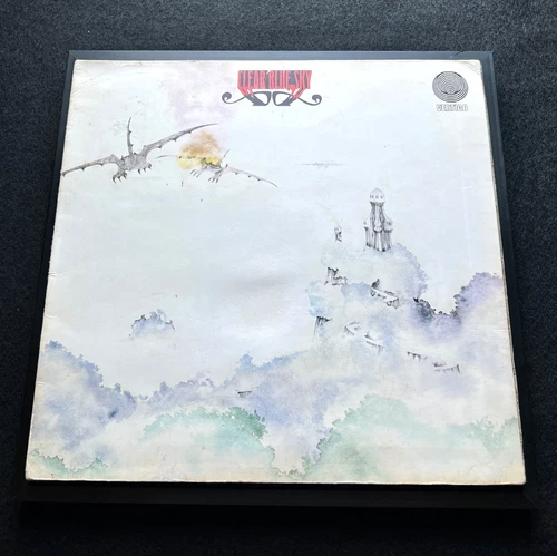 CLEAR BLUE SKY Journey Inside The Sun UK 1ST PRESS VERTIGO SWIRL VG+/EX SIGNED