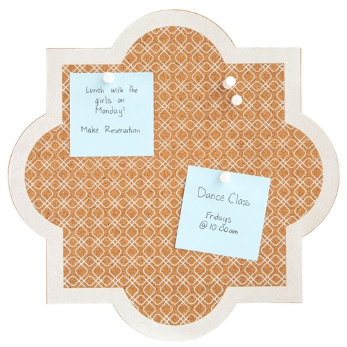 Decorative Cork Board Bulletin for Office or School (12 x 12 Inches) - Picture 6 of 11