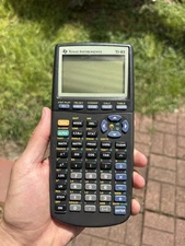 Texas Instrument TI-83 Graphing Calculator - No Cover - Tested & Working