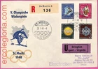 ak1265 - SWITZERLAND - Postal History - FDC Cover - 1948 Winter Olympic Games