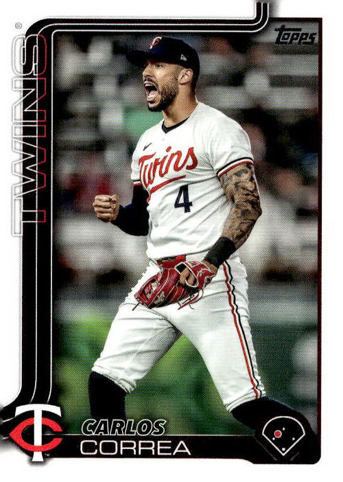 Carlos Correa 2025 Topps Baseball (Series One) - #275