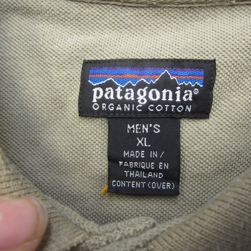 Polo Patagonia vintage uomo XL cotone biologico anni 90 outdoor - Foto 5 di 13