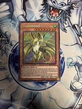 (YCL) Dragonmaid Lorpar MYFI-EN021 Mystic Fighters 1st Edition Secret Rare VLP
