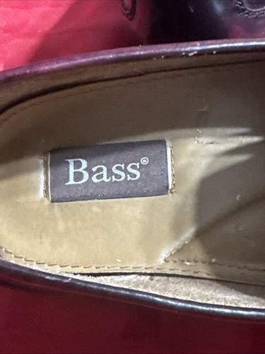 Bass Penny Halbschuhe elegante Schuhe Herren Größe 8,5 M burgunderrot 2683601 Chapman 08/05 - Bild 9 von 12