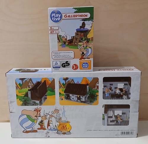 Playtive Clippys Asterix, Obelix Haus & Gallierthron, ungeöffnet & neu - Bild 2 von 6