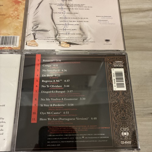 Gloria Estefan 8 CD LOT - Exitos De, Destiny (new) Oye Mi Canto Primitive Love - Picture 11 of 13