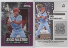 2020 Panini Prizm Star Gazing Purple Prizm Paul Goldschmidt #SG-7