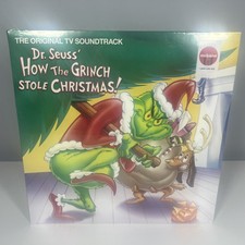 Dr. Seuss How the Grinch Stole Christmas! Original TV Soundtrack Vinyl LP Sealed