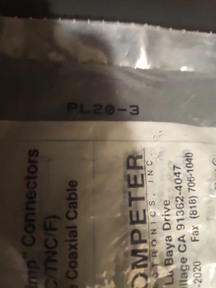 Trompeter Wrench Crimp Connector PL20-3, new In Package - Image 4 of 4