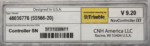 Trimble AgGPS NavController III For Steering Control Systems Nav III 55566-20 - Picture 2 of 8