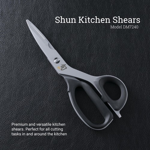 Kitchen Shears, 22.6 cm, Heavy Duty Cooking Scissors, Durable 420J2 Stainless... - Picture 2 of 7