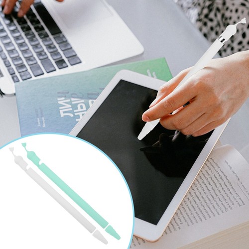 2pcs Pencil Covers Cartoon Pencil Protectors Compatible for Pencil Sleeve Holder - 第 6/12 張圖片