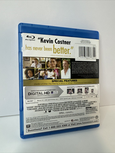 Black or White (Blu-Ray, 2015) Kevin Costner Octavia Spencer ~ NEW - Picture 2 of 3