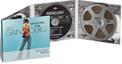 Роскошный альбом Сержа Генсбура История мелодии Нельсон (CD) с DVD
