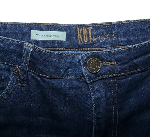 Kut from the Kloth Katy Boyfriend Jeans Damen 10P Blue Denim - Bild 4 von 4