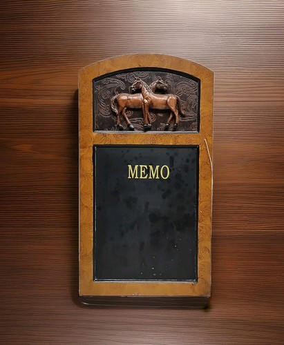 Horse Memo Board / Chalk Board / Message Board 10.5" X 18.5" - Picture 1 of 11