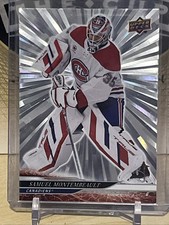24-25 UD Series 1 SAMUEL MONTEMBEAULT Outburst Silver Montreal Canadiens