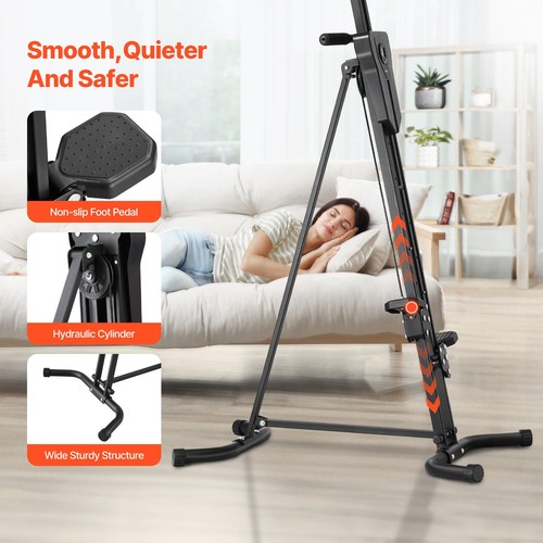 VEVOR Stair Stepper Vertical Home Gym Cardio Climber Folding Workout Exercise - Picture 5 of 12