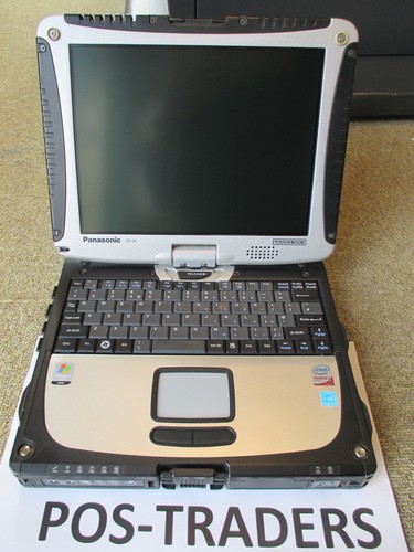 PANASONIC TOUGHBOOK * CF-19 * VISTA Core Duo 1.06GHZ-80GB-1.5GB RAM 18 - Afbeelding 1 van 5