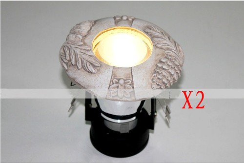 2X K70283 European Modern Shallow Coffee 14CM Ceiling Downlight Spotlight 2X K70283 European Modern Shallow Coffee 14CM Ceiling Downlight Spotlight