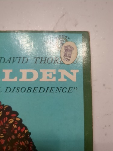 Walden and Civil Disobedience by Henry D. Thoreau (1960, Signet, Paperback) - Picture 3 of 11