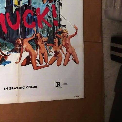 AMUCK! trashy giallo orig 27x41 Filmplakat MANIAC MANSION Barbara Bouchet - Bild 6 von 7