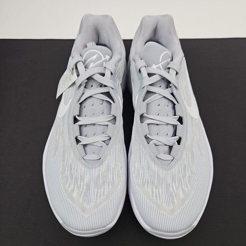 Nike Air Zoom GT G.T. Cut 2 TB Wolf Grey White FJ8915-001 Men's Size 11.5 New - Picture 2 of 7