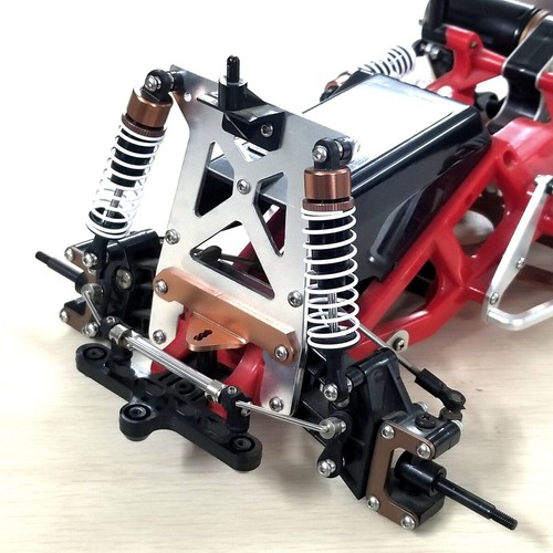 Parte opzionale alluminio per telaio ORV Tamiya Monster Beetle Blackfoot Mud Blaster - Foto 53 di 121