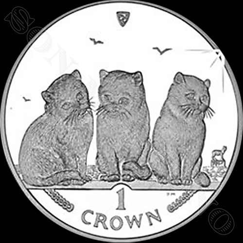 ISLE OF MAN CAT COINS - Your Choice ANY YEAR Copper Nickel CuNi 1 Crown 1988-Now - Picture 38 of 58
