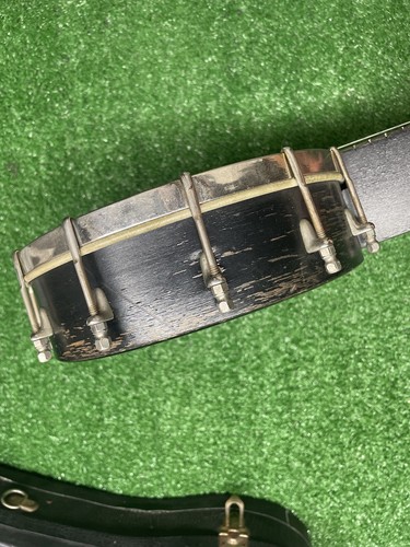 1930's JR Stewart La Venicia Banjo Ukulele Antique Vintage US Made w/ Case - Picture 9 of 16