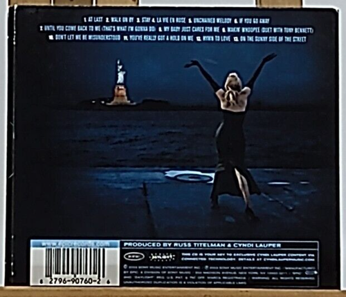 Cyndi Lauper At Last CD Tony Bennett duet Makin Whoopee Walk On By La vie n Rose - Picture 2 of 3