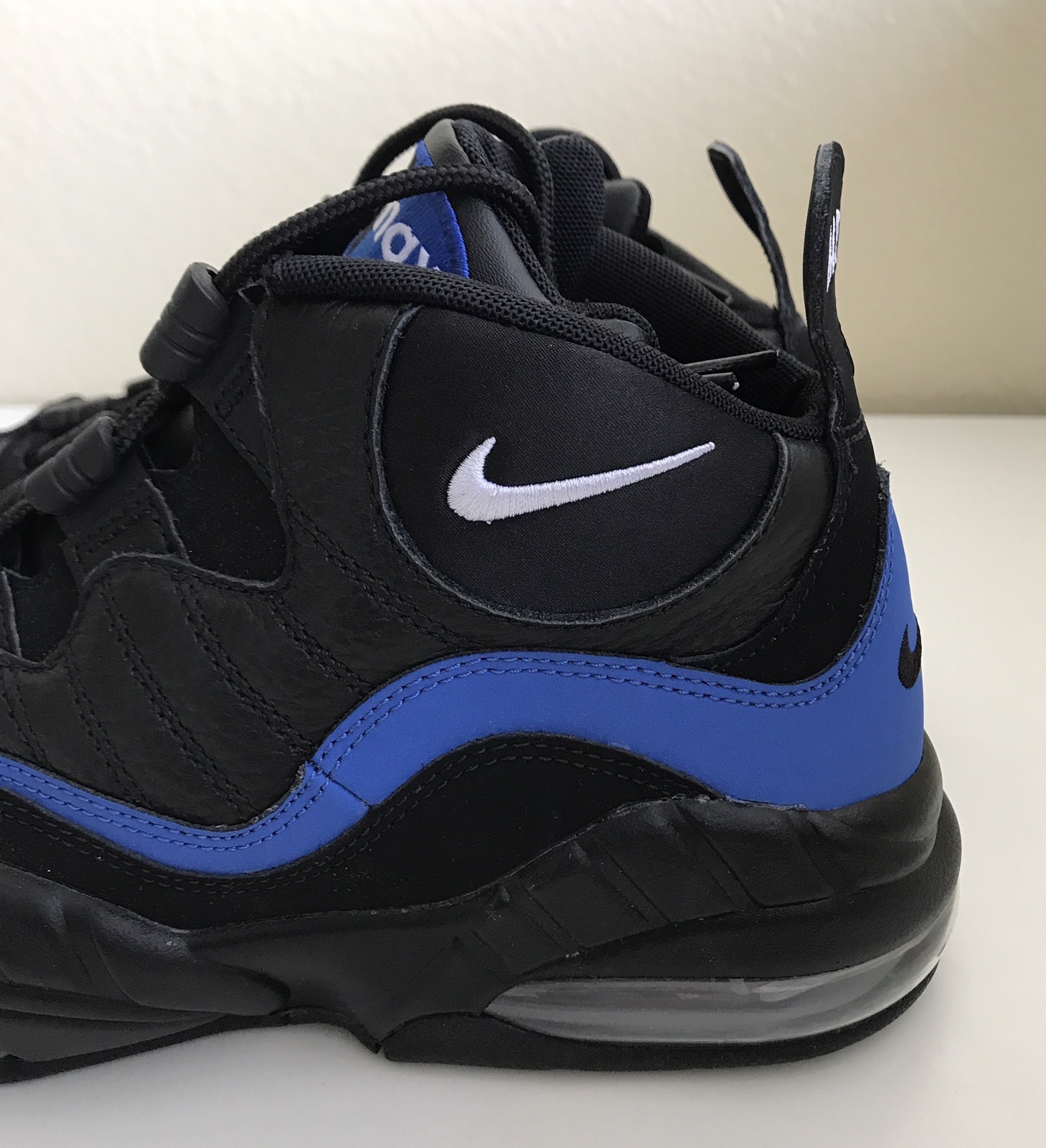 nike air max gefühl, männer schwarz, blau - weiße männer gefühl, sz 10,5 pippen uptempo - neu!!!!!!! b973a1 nike air max gefühl, männer schwarz, blau - weiße männer gefühl, sz 10,5 pippen uptempo - neu!!!!!!! b973a1