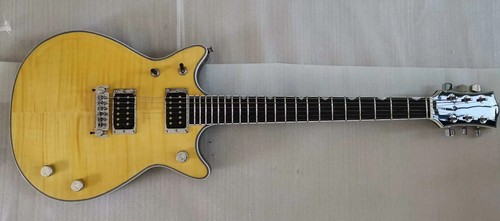 G6131MY Malcolm Young II Natural Flame Maple Top Double Cutaway Electric Guitar - Picture 2 of 6