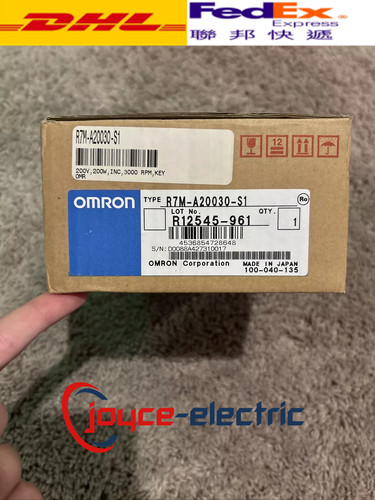 New In Box OMRON R7M-A20030-S1 R7MA20030S1 Servo Motor - Picture 1 of 3
