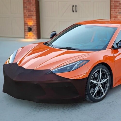 Face Mask Pattern Corvette C8 Corvette NoviStretch Front Bra Stretch Mask FBM850V Fits: All 20-24 ...