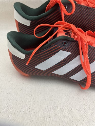 Adidas The Road Cycling Low Mens Bicycle Shoes Orange Black GY6810 NEW Size 9.5 - Picture 4 of 6