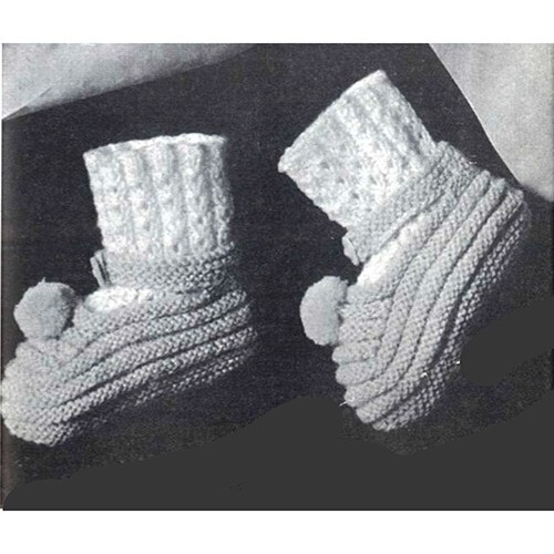 Vintage Baby Spanish Lace Knitting Pattern Patons #SC13 Seven Designs from Spain - Picture 7 of 8