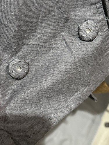 Anthropologie NUEVO CON ETIQUETAS Talla Grande Chaqueta Negra Hebilla Mangas Orig $98 - Imagen 6 de 16