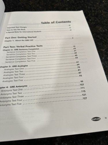 KAPLAN GRE Exam Verbal Workbook 3rd edition - 第 6/24 張圖片
