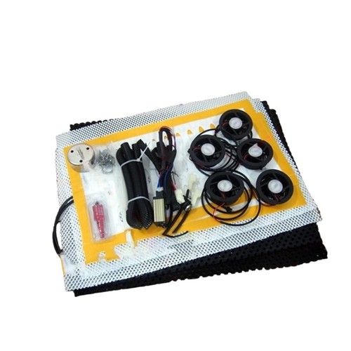 Universal car seat heater+ventilation,1 seat install.mesh and hole saw include - Foto 12 di 13