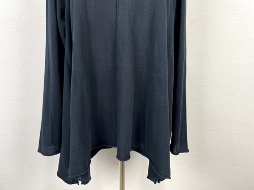OSKA Black Lightweight Oversized Scoop Neck Breathable Knit Blouse Tunic Size 2 - Picture 3 of 16