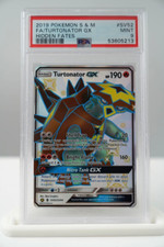 2019 Turtonator GX Card sv52/sv94 Pokémon Sun & Moon Hidden Fates PSA 9 MINT