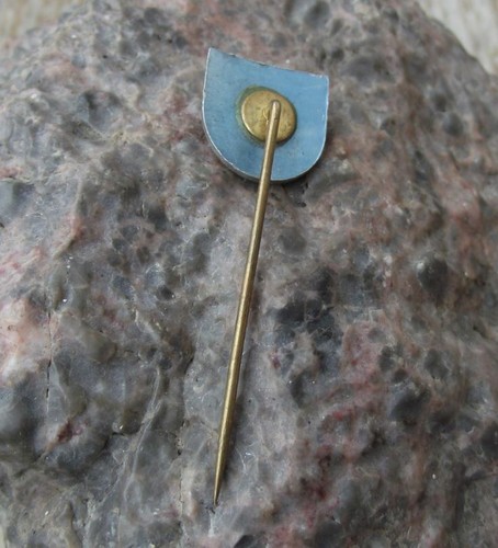 Vintage Sobeslav Aerodrome Airfield Flying Club Aeroklub Members Eagle Pin Badge - Picture 2 of 2