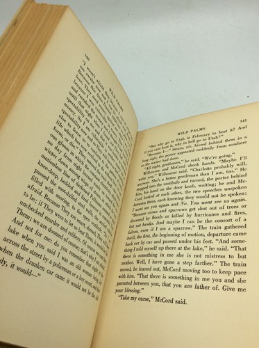 THE WILD PALMS - William Faulkner - 1939 - 1st ed, 3rd printing - Foto 5 di 6