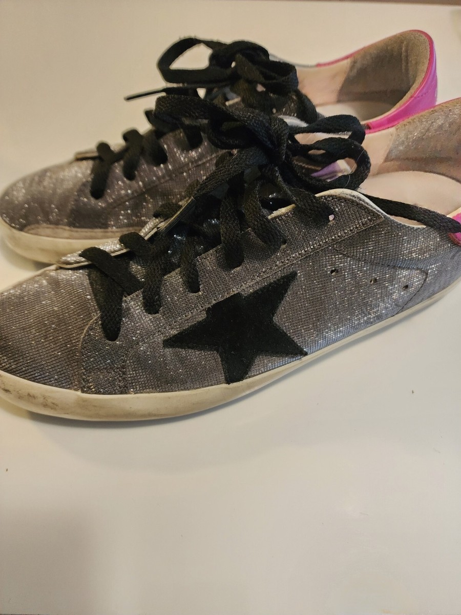 破格⭐︎未使用！GOLDEN GOOSE SUPERSTAR 38 Golden Goose Superstar Low Top Sneakers White Leather & Pink