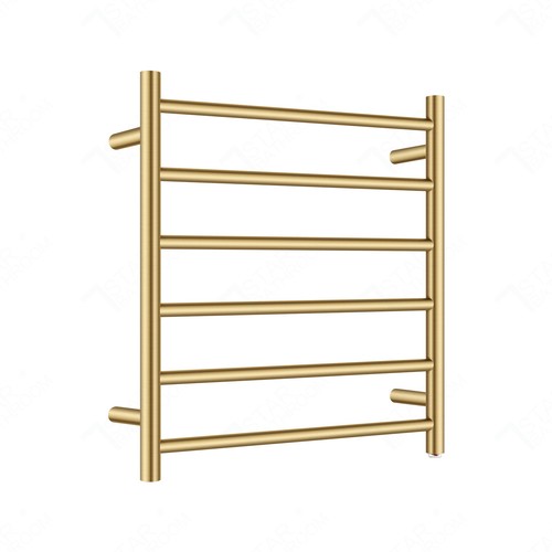 ACA Brushed Yellow Gold Electric Heated Towel Rail Rack Holder Warmer - Picture 15 of 68