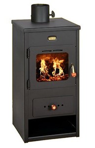 Wood Burning Stove Fireplace Log Burner Multi Fuel 8kw Prity K1